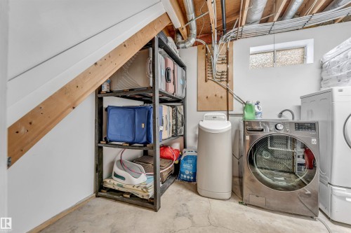 18403 55 Avenue, Edmonton, AB - Indoor Photo Showing Laundry Room