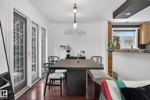 10704 130 Street, Edmonton, AB - Indoor Photo Showing Dining Room