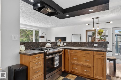 10704 130 Street, Edmonton, AB - Indoor Photo Showing Kitchen