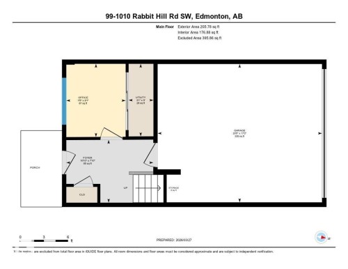 Floor plan - 99 1010 Rabbit Hill Road, Edmonton, AB - Other