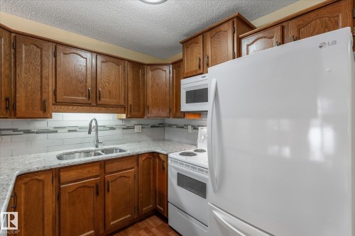 10728 153 Avenue, Edmonton, AB - Indoor Photo Showing Kitchen With Double Sink