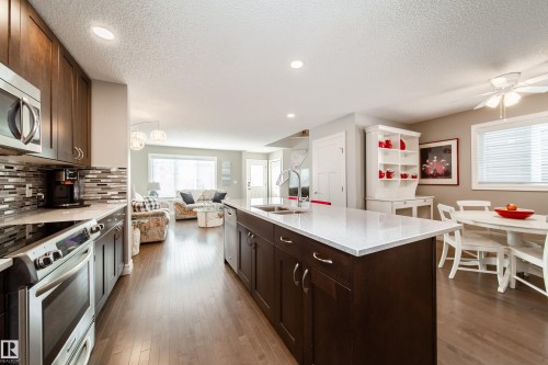 839 37 Avenue, Edmonton, AB - Indoor Photo Showing Kitchen With Upgraded Kitchen