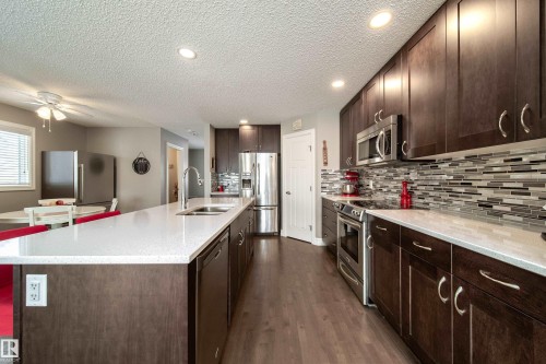 839 37 Avenue, Edmonton, AB - Indoor Photo Showing Kitchen With Upgraded Kitchen