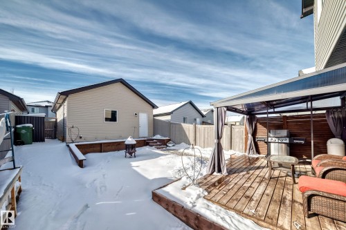 259 Robinson Drive, Leduc, AB - Outdoor With Deck Patio Veranda With Exterior