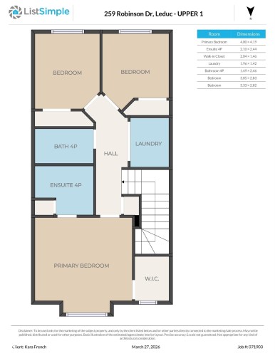 Upstairs - 259 Robinson Drive, Leduc, AB - Other