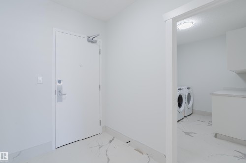 703 9919 105 Street, Edmonton, AB - Indoor Photo Showing Laundry Room