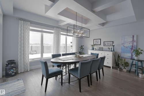 1146 Genesis Lake Boulevard, Stony Plain, AB - Indoor Photo Showing Dining Room