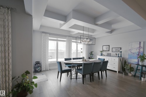 1146 Genesis Lake Boulevard, Stony Plain, AB - Indoor Photo Showing Dining Room
