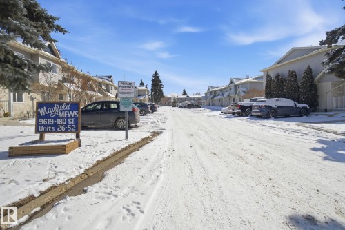 View of the community with residential buildings and a street - 29 9619 180 Street, Edmonton, AB - Outdoor