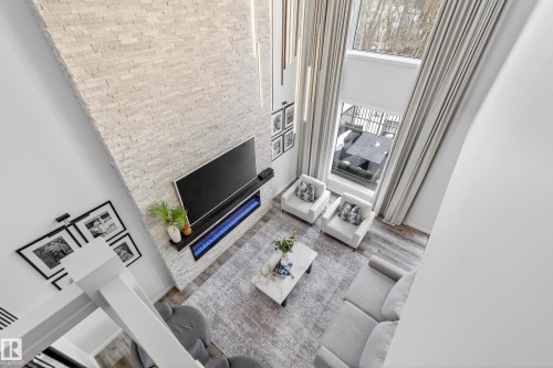 1663 Enright Way, Edmonton, AB - Indoor With Fireplace