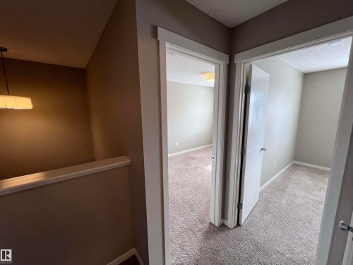 The room features neutral-toned walls and carpeted flooring - 1421 26 Avenue, Edmonton, AB - Indoor Photo Showing Other Room
