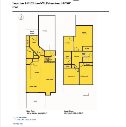 Floor plan - 1421 26 Avenue, Edmonton, AB - Other