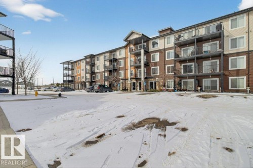 315 142 Ebbers Boulevard, Edmonton, AB - Outdoor With Balcony With Facade