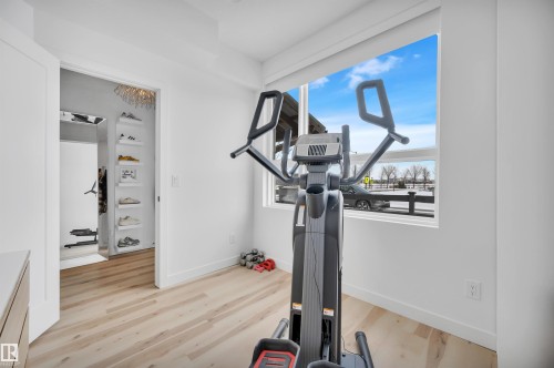 4 100 Jensen Lakes Boulevard, St. Albert, AB - Indoor Photo Showing Gym Room