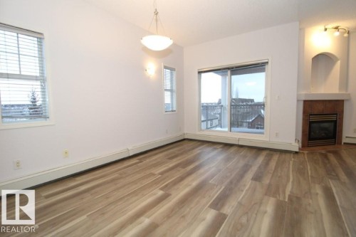 414 5280 Terwillegar Boulevard, Edmonton, AB - Indoor With Fireplace
