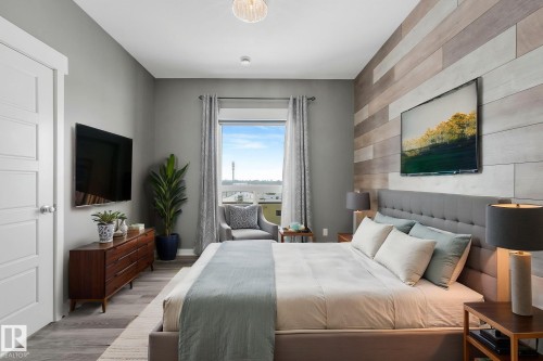 412 10518 113 Street, Edmonton, AB - Indoor Photo Showing Bedroom