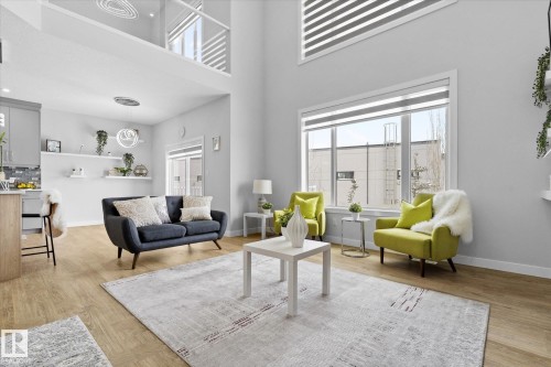 82 Meadowland Way, Spruce Grove, AB - Indoor Photo Showing Living Room