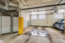 Underground parking stall offering secure vehicle storage - 