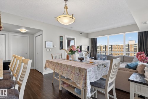 1404 10046 117 Street, Edmonton, AB - Indoor Photo Showing Dining Room