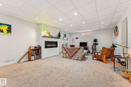 11712 48 Avenue, Edmonton, AB - Indoor With Fireplace
