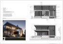 Architectural Plans, Front Elevation. Presenting detailed architectural drawings and a visual rendering of the property - 14631 Summit Drive, Edmonton, AB  - Other 