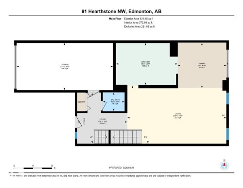 Floor plan - 91 Hearthstone, Edmonton, AB - Other