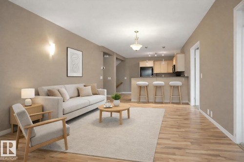 21 671 Silver Berry Road, Edmonton, AB - Indoor Photo Showing Living Room