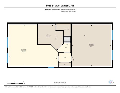 Floor plan - 5035 51 Avenue, Lamont, AB - Other