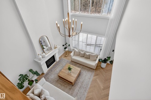 20320 29 Avenue Nw, Edmonton, AB - Indoor With Fireplace