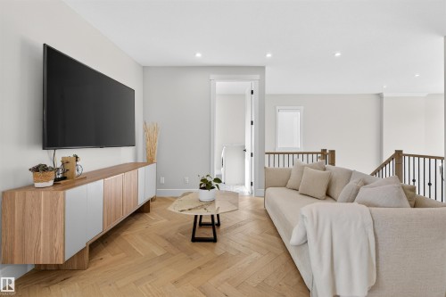 20320 29 Avenue Nw, Edmonton, AB - Indoor Photo Showing Living Room