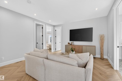 20320 29 Avenue Nw, Edmonton, AB - Indoor Photo Showing Living Room