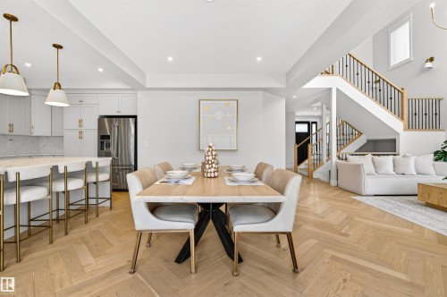 20320 29 Avenue Nw, Edmonton, AB - Indoor Photo Showing Dining Room