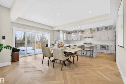 20320 29 Avenue Nw, Edmonton, AB - Indoor Photo Showing Dining Room