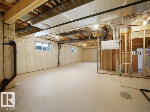 3282 Chernowski Way, Edmonton, AB - Indoor Photo Showing Basement