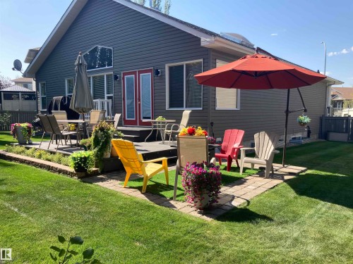 5 Richelieu Place, Beaumont, AB - Outdoor With Deck Patio Veranda