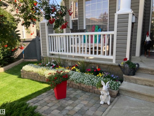 5 Richelieu Place, Beaumont, AB - Outdoor With Deck Patio Veranda