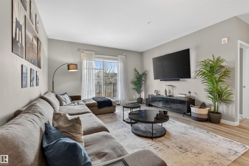 238 1154 Adamson Drive, Edmonton, AB - Indoor Photo Showing Living Room