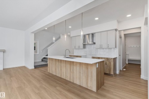 2728 194 Street, Edmonton, AB - Indoor Photo Showing Kitchen With Upgraded Kitchen