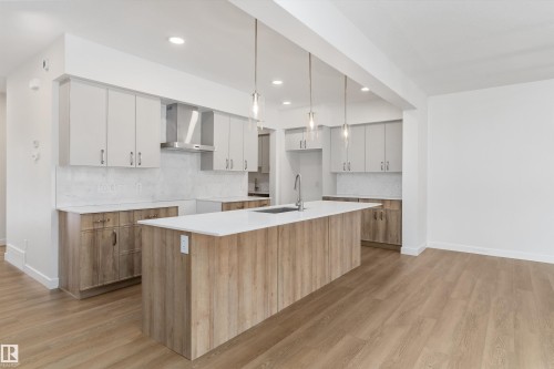 2728 194 Street, Edmonton, AB - Indoor Photo Showing Kitchen With Upgraded Kitchen