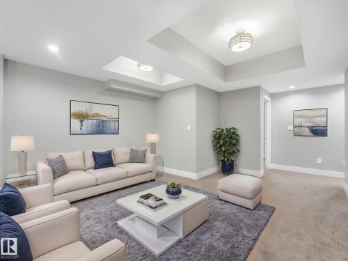 1012 148 Avenue, Edmonton, AB - Indoor Photo Showing Living Room