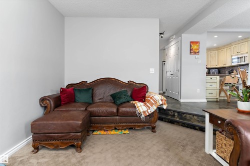 9 4403 Riverbend Road, Edmonton, AB - Indoor Photo Showing Living Room