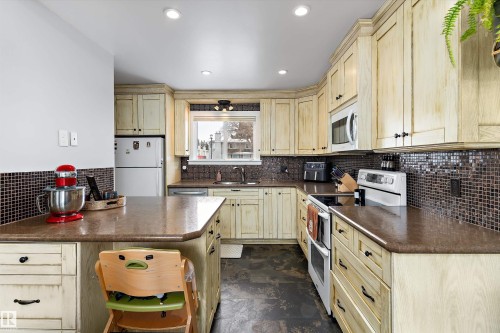 9 4403 Riverbend Road, Edmonton, AB - Indoor Photo Showing Kitchen