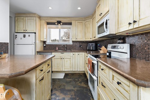 9 4403 Riverbend Road, Edmonton, AB - Indoor Photo Showing Kitchen