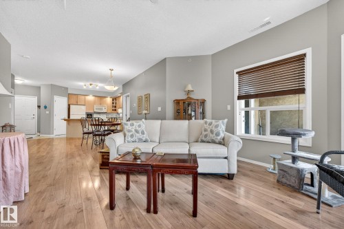 411 1320 Rutherford Road, Edmonton, AB - Indoor Photo Showing Living Room