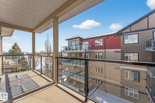 411 1320 Rutherford Road, Edmonton, AB - Outdoor With Balcony With Exterior