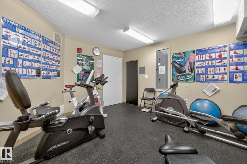 411 1320 Rutherford Road, Edmonton, AB - Indoor Photo Showing Gym Room