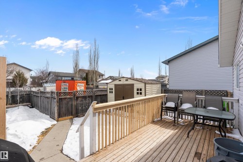 49 Heatherglen Crescent, Spruce Grove, AB - Outdoor With Deck Patio Veranda With Exterior