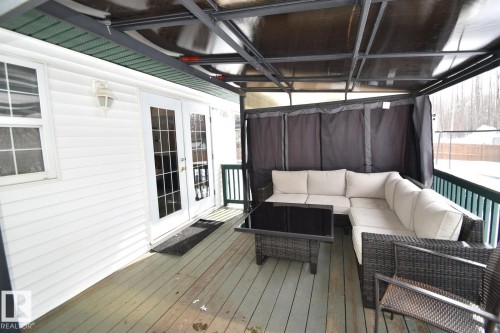 4604 4A Street, Boyle, AB - Outdoor With Deck Patio Veranda With Exterior