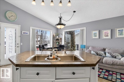 83 Hamilton Crescent, St. Albert, AB - Indoor Photo Showing Kitchen With Double Sink