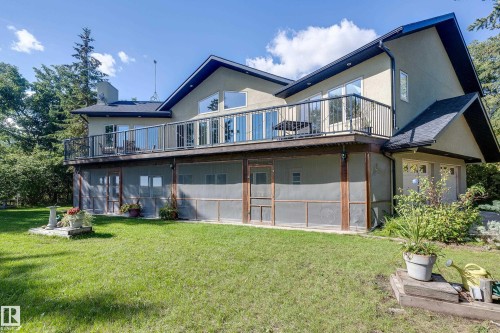 602 Pheasant Close, Rural Camrose County, AB - Outdoor With Deck Patio Veranda